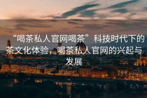 “喝茶私人官網喝茶”科技時代下的茶文化體驗，喝茶私人官網的興起與發(fā)展