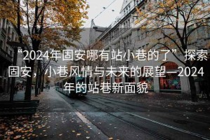 “2024年固安哪有站小巷的了”探索固安，小巷風情與未來的展望—2024年的站巷新面貌