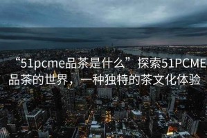 “51pcme品茶是什么”探索51PCME品茶的世界，一種獨特的茶文化體驗