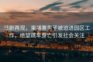 悲劇再現(xiàn)，柬埔寨男子被迫進園區(qū)工作，絕望跳車身亡引發(fā)社會關(guān)注