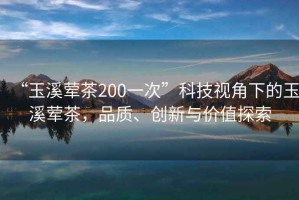 “玉溪葷茶200一次”科技視角下的玉溪葷茶，品質(zhì)、創(chuàng)新與價值探索