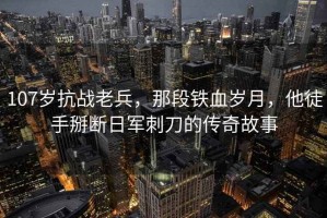 107歲抗戰(zhàn)老兵，那段鐵血?dú)q月，他徒手掰斷日軍刺刀的傳奇故事