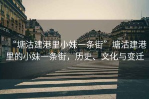 “塘沽建港里小妹一條街”塘沽建港里的小妹一條街，歷史、文化與變遷