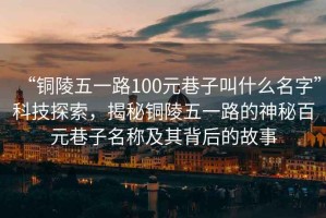 “銅陵五一路100元巷子叫什么名字”科技探索，揭秘銅陵五一路的神秘百元巷子名稱及其背后的故事