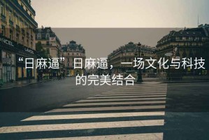 “日麻逼”日麻逼，一場文化與科技的完美結(jié)合