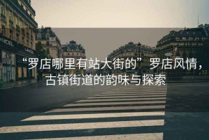 “羅店哪里有站大街的”羅店風情，古鎮(zhèn)街道的韻味與探索