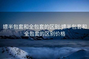 嫖半包套和全包套的區(qū)別:嫖半包套和全包套的區(qū)別價(jià)格