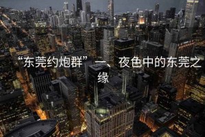 “東莞約炮群”一、夜色中的東莞之緣