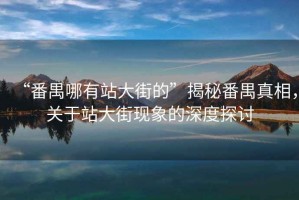 “番禺哪有站大街的”揭秘番禺真相，關(guān)于站大街現(xiàn)象的深度探討