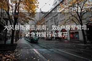 大風(fēng)暴雨襲擊湖南，致6戶房屋倒塌，緊急救援行動展開