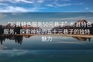 “彬縣特色服務50元巷子”彬縣特色服務，探索神秘的五十元巷子的獨特魅力