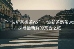 “寧波新茶嫩茶wx”寧波新茶嫩茶wx，探尋最新鮮的茶香之旅