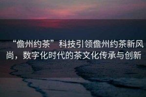 “儋州約茶”科技引領儋州約茶新風尚，數(shù)字化時代的茶文化傳承與創(chuàng)新