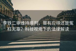 李鐵二審維持原判，罪有應(yīng)得還是冤枉無辜？科技視角下的法律解讀
