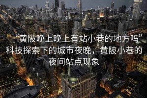 “黃陂晚上晚上有站小巷的地方嗎”科技探索下的城市夜晚，黃陂小巷的夜間站點現(xiàn)象