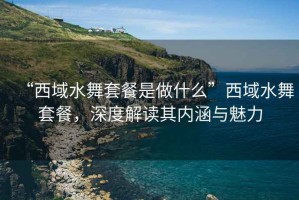 “西域水舞套餐是做什么”西域水舞套餐，深度解讀其內(nèi)涵與魅力