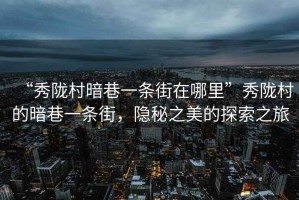 “秀隴村暗巷一條街在哪里”秀隴村的暗巷一條街，隱秘之美的探索之旅