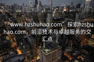 “www.hzshuhao.com”探索hzshuhao.com，前沿技術(shù)與卓越服務(wù)的交匯點(diǎn)