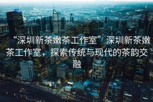 “深圳新茶嫩茶工作室”深圳新茶嫩茶工作室，探索傳統(tǒng)與現(xiàn)代的茶韻交融