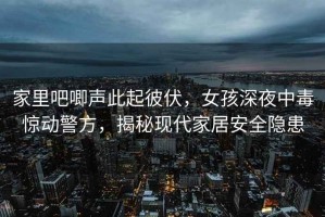 家里吧唧聲此起彼伏，女孩深夜中毒驚動警方，揭秘現(xiàn)代家居安全隱患