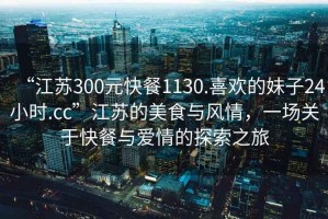 “江蘇300元快餐1130.喜歡的妹子24小時(shí).cc”江蘇的美食與風(fēng)情，一場關(guān)于快餐與愛情的探索之旅