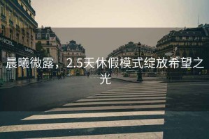 晨曦微露，2.5天休假模式綻放希望之光