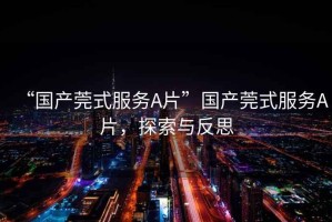 “國(guó)產(chǎn)莞式服務(wù)A片”國(guó)產(chǎn)莞式服務(wù)A片，探索與反思