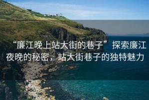 “廉江晚上站大街的巷子”探索廉江夜晚的秘密，站大街巷子的獨特魅力