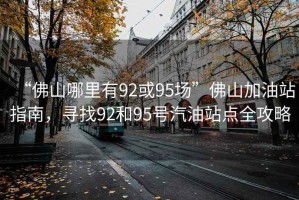 “佛山哪里有92或95場(chǎng)”佛山加油站指南，尋找92和95號(hào)汽油站點(diǎn)全攻略