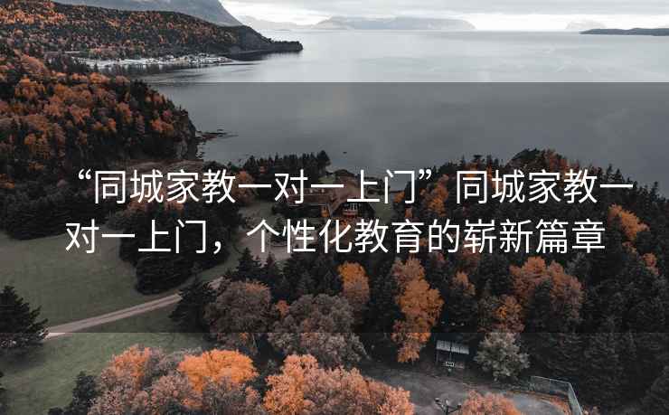 “同城家教一對一上門”同城家教一對一上門，個性化教育的嶄新篇章