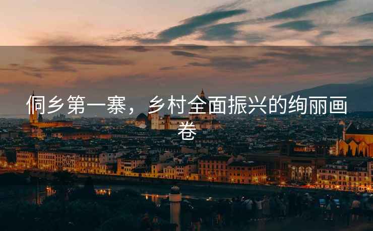 侗鄉(xiāng)第一寨，鄉(xiāng)村全面振興的絢麗畫卷