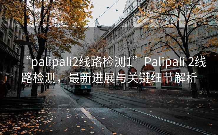 “palipali2線路檢測1”Palipali 2線路檢測，最新進(jìn)展與關(guān)鍵細(xì)節(jié)解析