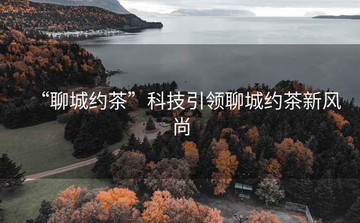 “聊城約茶”科技引領(lǐng)聊城約茶新風(fēng)尚