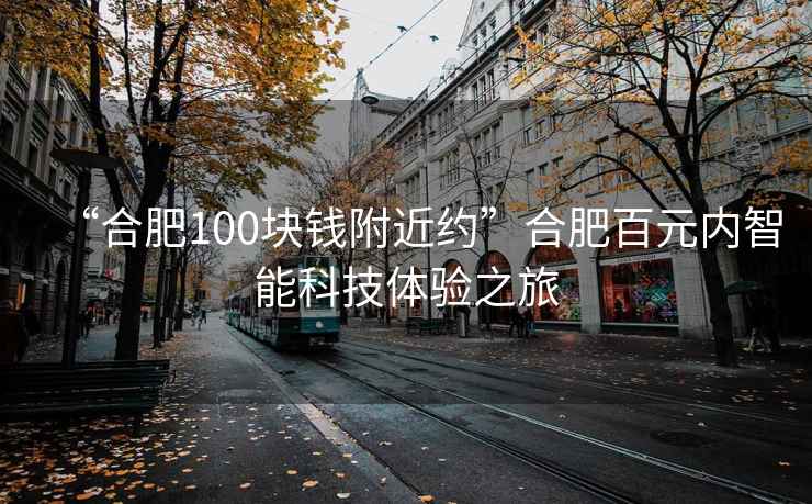 “合肥100塊錢附近約”合肥百元內(nèi)智能科技體驗(yàn)之旅