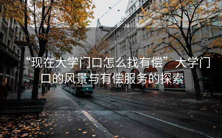 “現(xiàn)在大學(xué)門口怎么找有償”大學(xué)門口的風(fēng)景與有償服務(wù)的探索