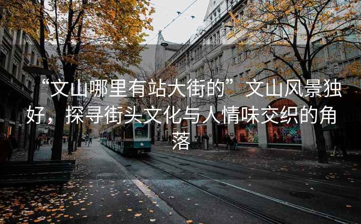 “文山哪里有站大街的”文山風(fēng)景獨(dú)好，探尋街頭文化與人情味交織的角落