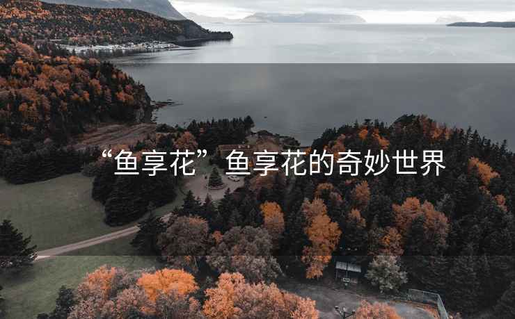 “魚享花”魚享花的奇妙世界