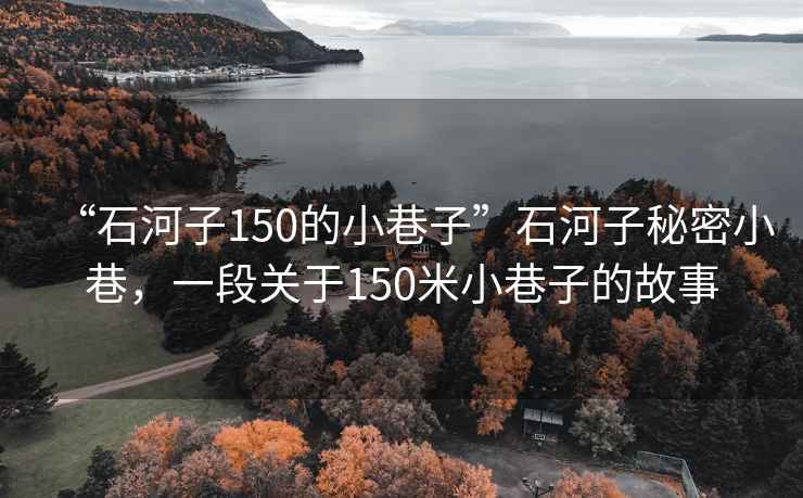 “石河子150的小巷子”石河子秘密小巷，一段關(guān)于150米小巷子的故事