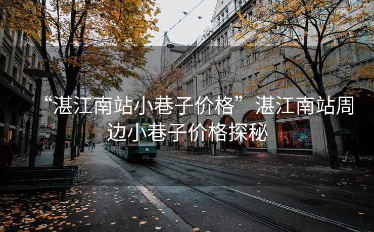“湛江南站小巷子價格”湛江南站周邊小巷子價格探秘