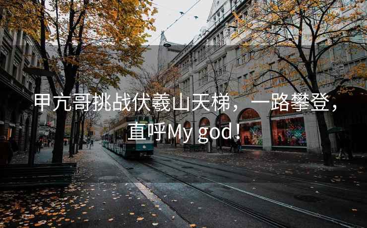 甲亢哥挑戰(zhàn)伏羲山天梯，一路攀登，直呼My god！