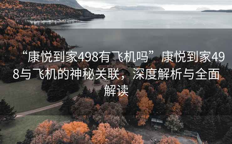 “康悅到家498有飛機嗎”康悅到家498與飛機的神秘關(guān)聯(lián)，深度解析與全面解讀