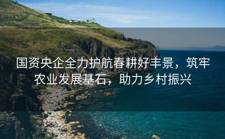 國(guó)資央企全力護(hù)航春耕好豐景，筑牢農(nóng)業(yè)發(fā)展基石，助力鄉(xiāng)村振興