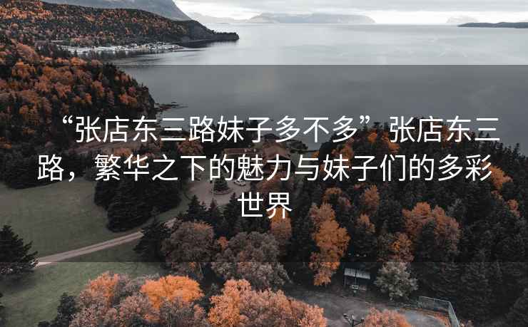“張店?yáng)|三路妹子多不多”張店?yáng)|三路，繁華之下的魅力與妹子們的多彩世界