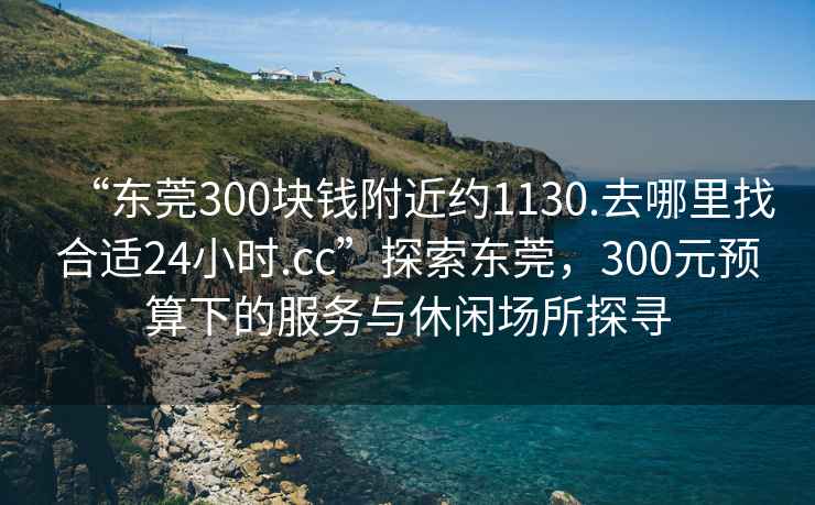 “東莞300塊錢附近約1130.去哪里找合適24小時(shí).cc”探索東莞，300元預(yù)算下的服務(wù)與休閑場(chǎng)所探尋