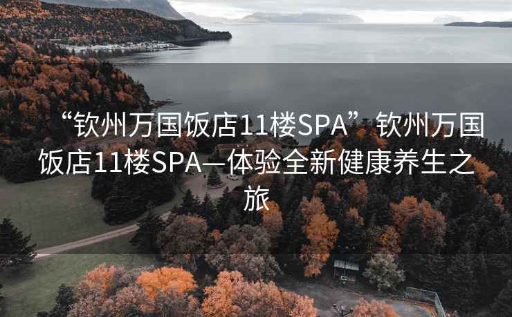 “欽州萬國飯店11樓SPA”欽州萬國飯店11樓SPA—體驗全新健康養(yǎng)生之旅