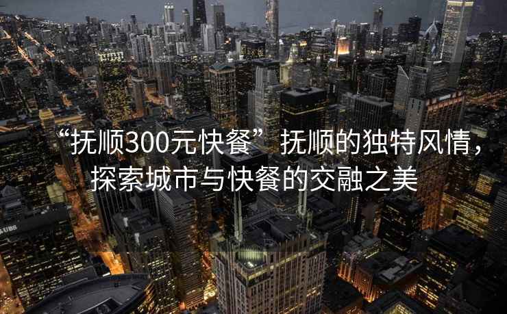 “撫順300元快餐”撫順的獨特風情，探索城市與快餐的交融之美