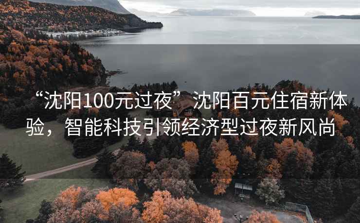 “沈陽100元過夜”沈陽百元住宿新體驗(yàn)，智能科技引領(lǐng)經(jīng)濟(jì)型過夜新風(fēng)尚