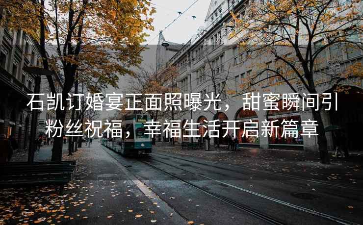 石凱訂婚宴正面照曝光，甜蜜瞬間引粉絲祝福，幸福生活開啟新篇章