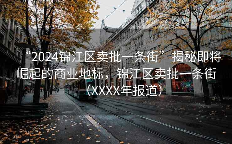 “2024錦江區(qū)賣批一條街”揭秘即將崛起的商業(yè)地標(biāo)，錦江區(qū)賣批一條街（XXXX年報(bào)道）