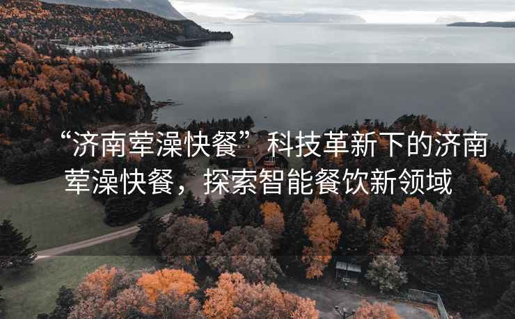 “濟(jì)南葷澡快餐”科技革新下的濟(jì)南葷澡快餐，探索智能餐飲新領(lǐng)域